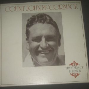 Count John McCormack – The Years Of Triumph   Pearl ‎– GEMM 155-160 6 LP Box EX