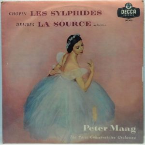 DECCA LXT 5422 (SXL 2044) Chopin – Les Sylphides DELIBES La Source Peter Maag