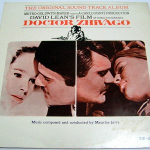 DOCTOR ZHIVAGO OST LP rare Israel Israeli press Maurice Jarre David Lean