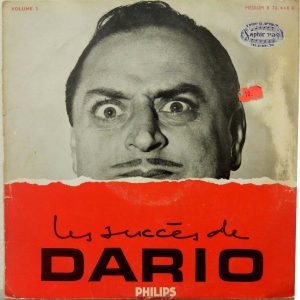 Dario Moreno – Les Succès De Dario Volume 5 – 10″ Record French Chanson