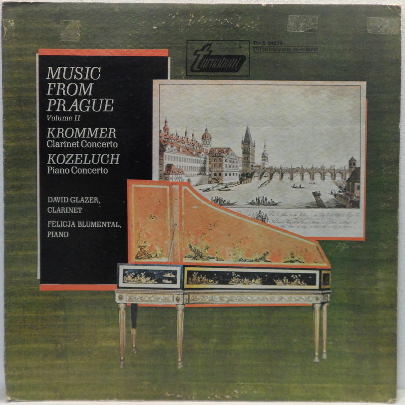 David Glazer / Felicja Blumental – Krommer  / Kozeluch Clarinet & Piano Concerto