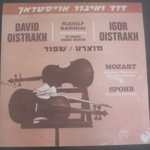 David & Igor Oistrakh / Rudolf Barshai – Mozart / Louis Spohr Violin Duets LP EX