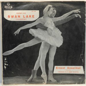 Decca LXT 5581 Tchaikovsky – Highlights from Swan Lake LP OSR / Ansermet Israel
