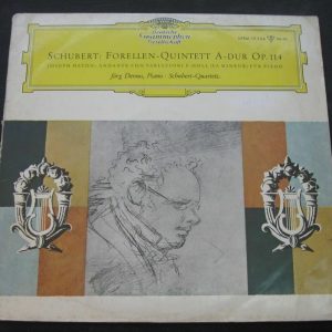 Demus Schubert Quartett – Forellen Quintett Andante Con Variazioni DGG Tulip