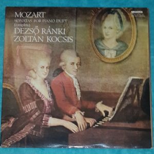 Dezso Ranki – Zoltan Kocsis – Mozart – Sonatas For Piano Duet Hungaroton 2 LP EX