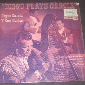 Digno Garcia Y Sus Carios Palette ‎– MPB S-3117  IsraelI LP Tsrael EX Harp