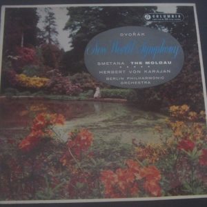 Dvorak Symphony No. 5 / Smetana The Moldau Karajan Columbia ‎ 33OCX 1642 ED1 LP