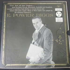 E POWER BIGGS The Art of The Organ Bach Purcell COLUMBIA SL 219 2 lp ED1 50’s
