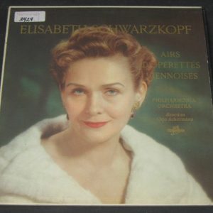 ELISABETH SCHWARZKOPF – Airs D’ operettes Viennoises COLUMBIA FCX 777 lp 50’s