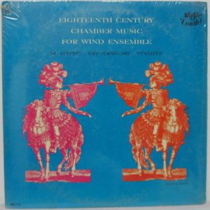 Eighteenth Century Chamber Music for Wind Ensemble LP Haydn Stamitz Music Guild