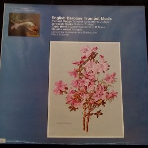 English Baroque Trumpet Music Maurice Andre / Pierre Colombo OLS 160 LP EX