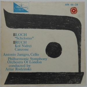 Ernest Bloch – Schelomo / Max Bruch – Kol Nidrei ANTONIO JANIGRO Westminster