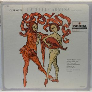 Eugene Jochum / Bavarian Radio CARL ORFF – Catulli Carmina LP Decca Gold DL 9824