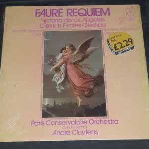 Faure Requiem de los Angeles , Fischer-Dieskau , Cluytens EMI LP EX