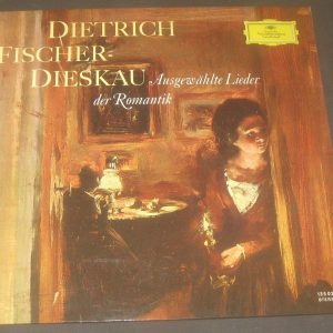 Fischer-Dieskau Ausgrewahlte Lieder Der Romantik  DGG Tulips 135026 LP EX