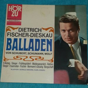 Fischer-Dieskau ‎– Balladen  Electrola HÖR ZU SHZE 219 LP EX