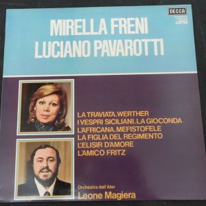 Freni / Pavarotti / Magiera Decca ‎ SDD 578 lp ex