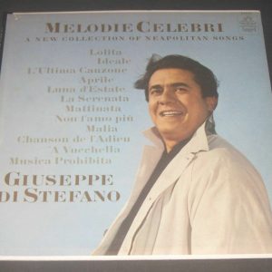 Giuseppe Di Stefano – Neapolitan songs ANGEL 35837  Blue label lp Mono