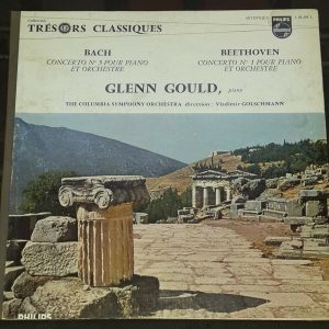 Gould / Golschmann – Bach / Beethoven Concertos Philips L 01.391 L lp