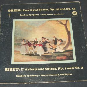 Grieg – Bizet / Jonel Perlea / Marcel Couraud . VOX STPL 412.410 lp 1963 RARE