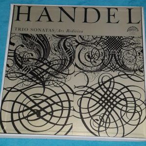 Handel ‎– Trio Sonatas Ars Rediviva   Supraphon 111 1251/3 3 LP Box EX