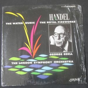 Handel – Water Music / Royal Fireworks George Szell London CS 6236 lp EX