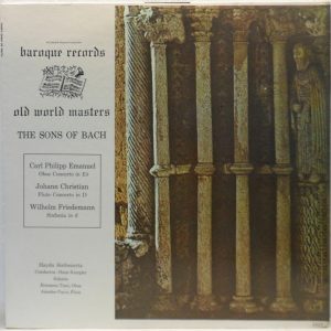 Hans Kempler / Ermanno Tosti / Amadeo Pucci – Works of The Sons Of Bach LP
