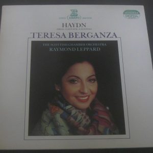 Haydn Arias – Cantata – Cavatina Teresa Berganza – Soprano Leppard Erato LP EX
