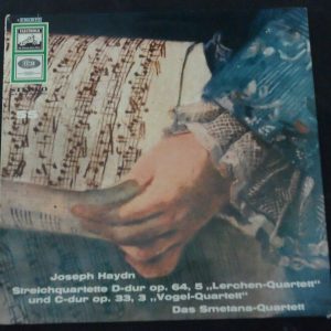 Haydn – Quartet For Violin Viola & Cello Smetana Quartet EMI 1C 063-28 516 lp