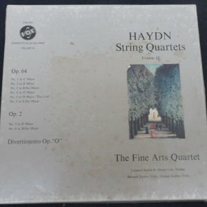 Haydn : String Quartets The Fine Arts Quartet VOX SVBX 597 3 LP Box EX
