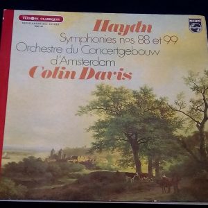 Haydn ‎– Symphonies Nos. 88 & 99 Colin Davis Philips ‎ 9500 138 LP EX