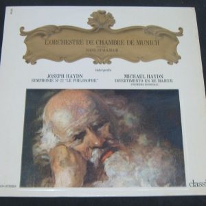 Haydn Symphony 22 The Philosopher   Divertimento . Hans Stadlmar Classic lp Rare
