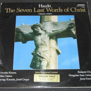 Haydn : The 7 Last Words of Christ (oratorio) KINCSES TAKACS FERENCSIK  2 lp