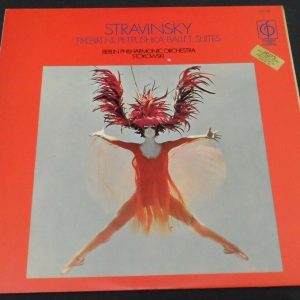 Igor Stravinsky Firebird & Petrushka Ballet Suites Stokowski EMI  CFP 134 LP EX