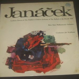 JANACEK LACHIAN DANCES THE FIDDLERS CHILD WALDHANS SUPRAPHON SUA ST 50894 LP