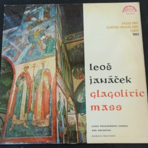 Janacek – Glagolitic Mass Karel Ancerl Supraphon SUA 10519 lp ex