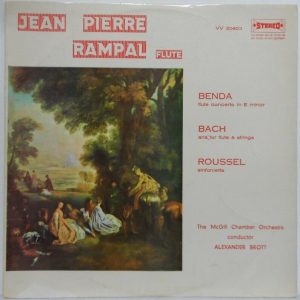 Jean Pierre Rampal – BENDA BACH ROUSSEL McGill Chamber Orch Alexander Brott