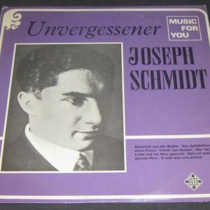 Joseph Schmidt – Unvergessener Telefunken TT 5067 lp Israel 60’s EX