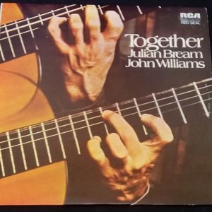 Julian Bream & John Williams  ‎– Together De Falla Ravel Etc  Rca LP Guitar EX