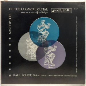 Karl Scheit – Masterpieces of The Classical Guitar LP Vanguard BG-625