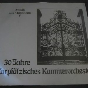 Kurpfälzisches Chamber Orchestra Music From Mannheim  Wolfgang Hofmann 2 lp RARE