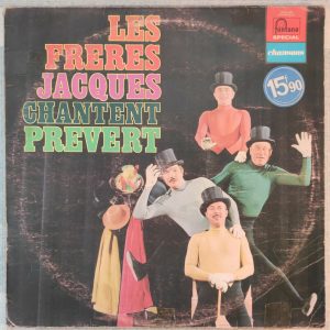 Les Frères Jacques – Les Frères Jacques Chantent Jacques Prévert LP France