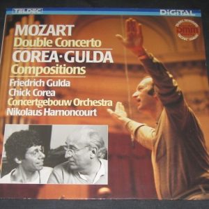 MOZART Double Concerto ,  COREA ,  GULDA  – COMPOSITIONS TELDEC DMM Digital LP