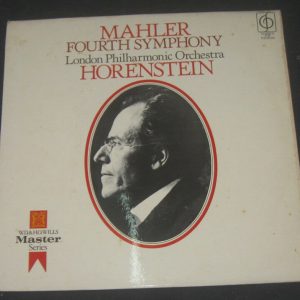 Mahler Fourth Symphony . Horenstein , Margaret Price . EMI CFP 159 lp EX