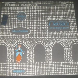 Manfredini : Concerti Grossi op.3  I Musici  Philips Minigroove L 00.448 L LP EX