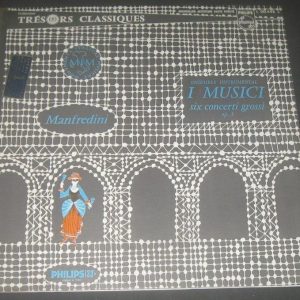 Manfredini : Concerti Grossi op.3  I Musici  Philips Minigroove L 00.448 L LP EX