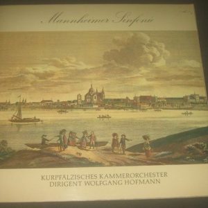 Mannheimer Sinfonie – Wolfgang Hofmann – RBM 3006 LP RARE !