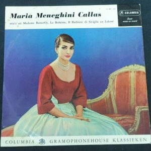 Maria Callas Arias Tullio Serafin Columbia ‎– 33 HC 118 10″ LP