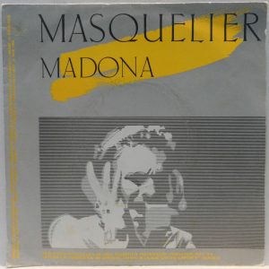 Masquelier – Madona / Jolie, Mais… 7″ Single 1988 French Rock MBC JLM 001