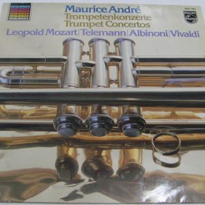 Maurice Andre Trumpet Concertos Leopold Mozart Telemann Albinoni Vivaldi PHILIPS